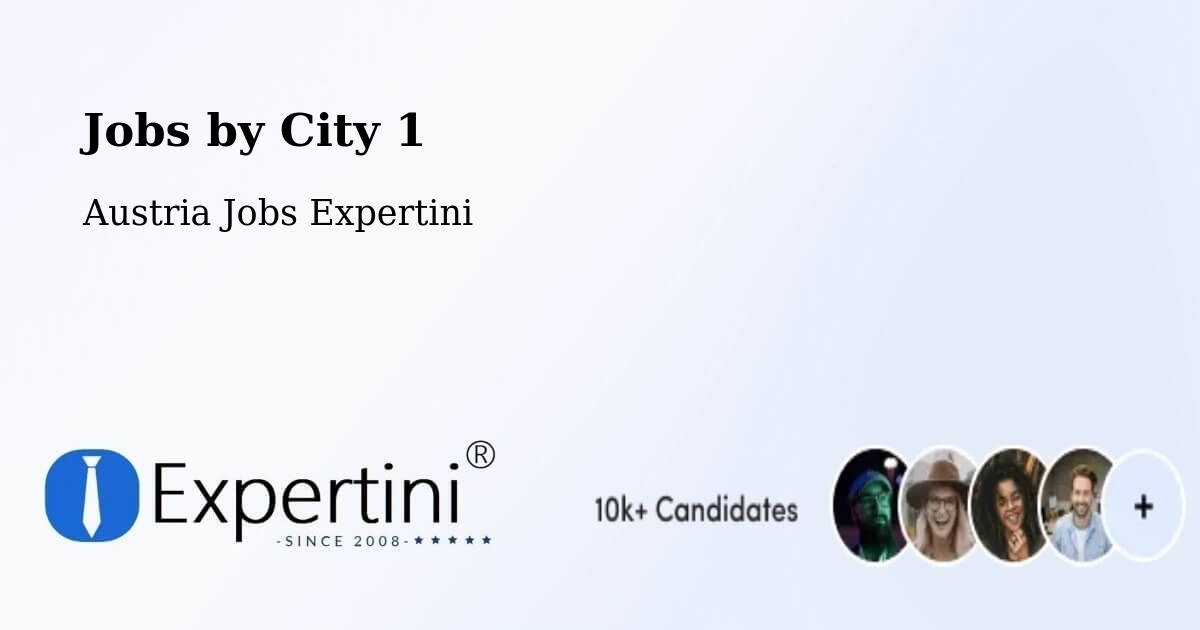 City Jobs in Austria - Expertini